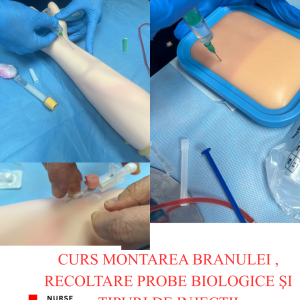 CURS PUNCȚII VENOASE , RECOLTARE PROBE BIOLOGICE ȘI INJECȚII